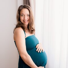 My pregnancy with green foods